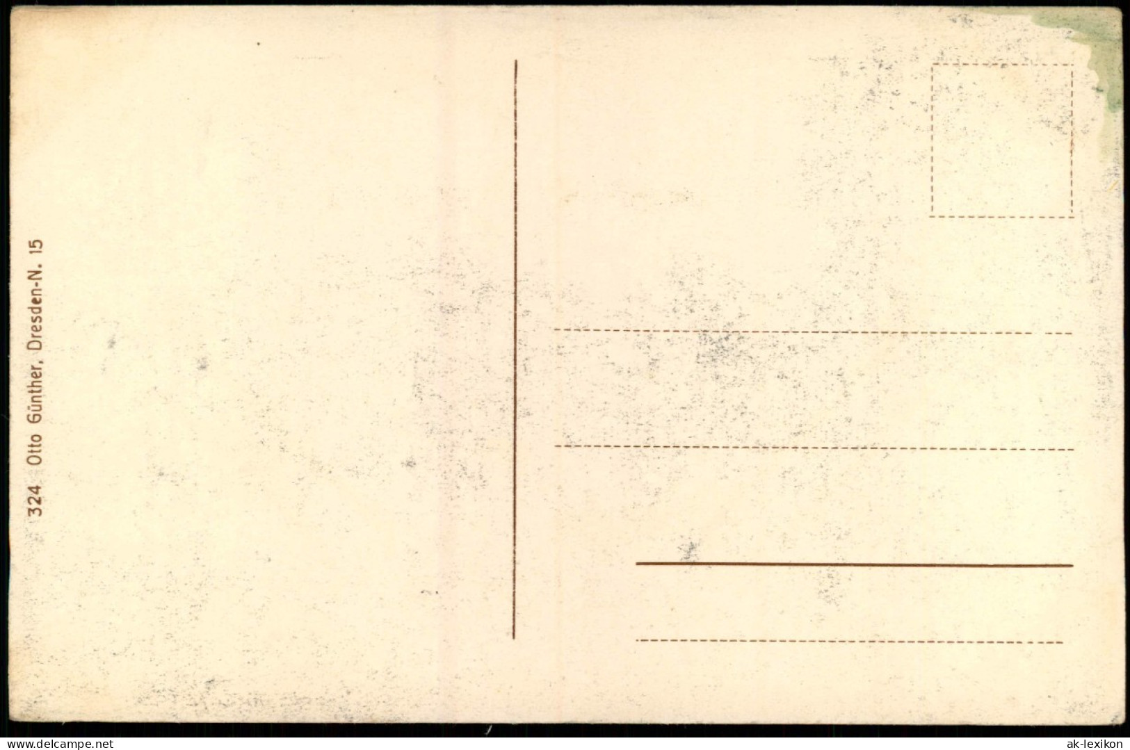 Königsbrück Übungsplatz 1917  Gel. Feldpoststempel I. Ers. Bat. 1. Rek. Depot - Koenigsbrueck