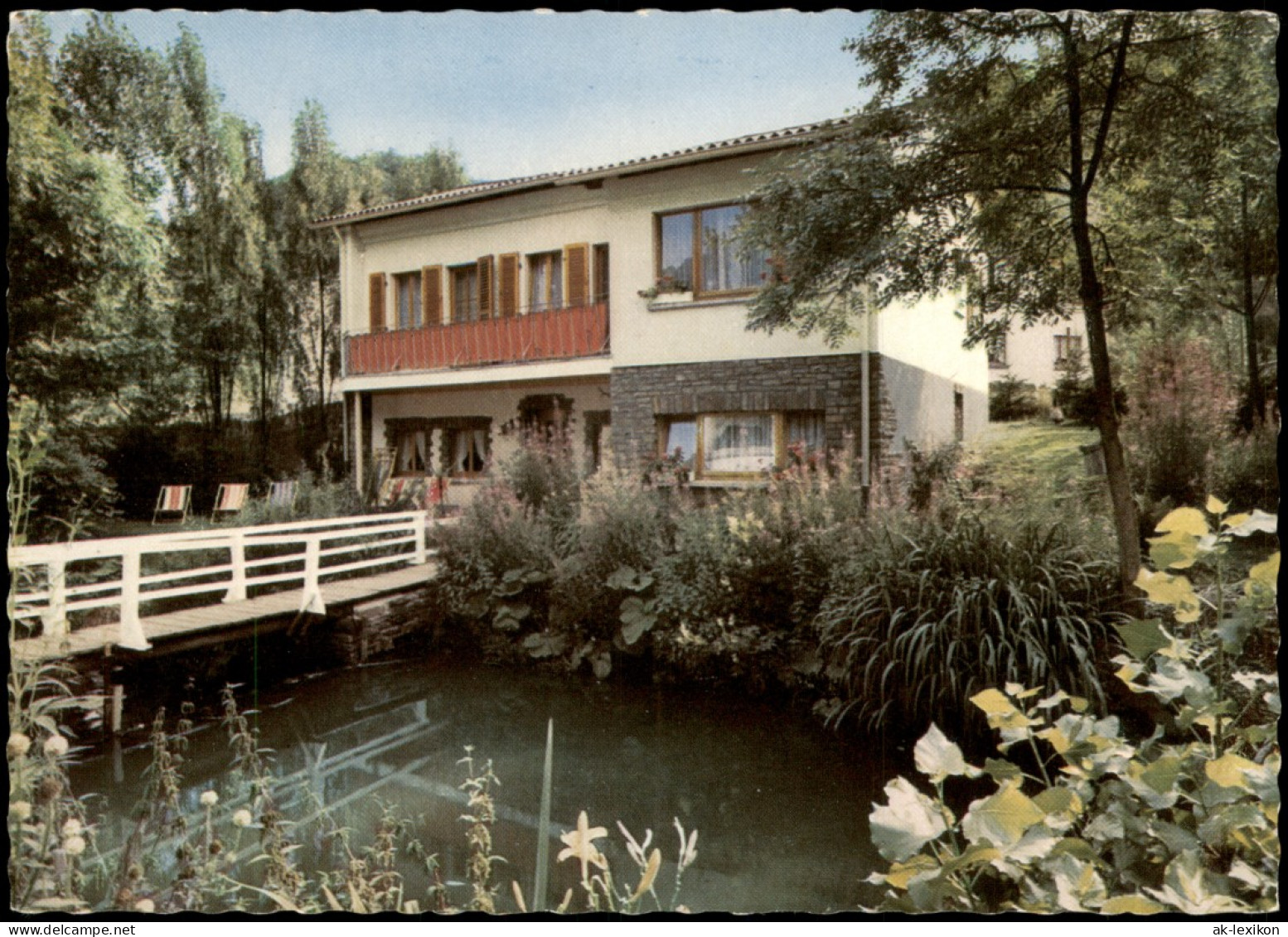 Ansichtskarte Mayen Hotel Riedener Mühle Besitzer H. Konrad 1964 - Mayen