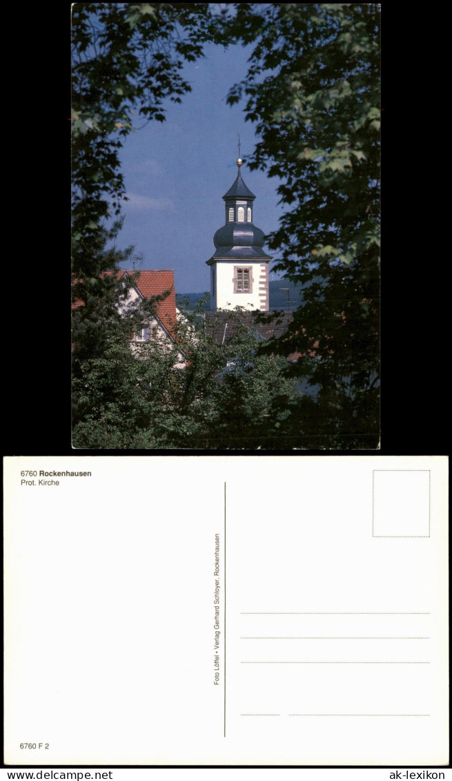 Ansichtskarte Rockenhausen Prot. Kirche 1980 - Rockenhausen