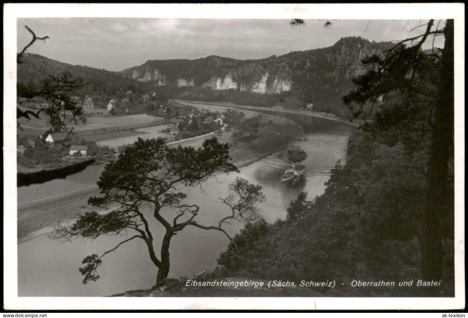 Rathen Elbsandsteingebirge (Sächs. Schweiz) Oberrathen Und Bastei 1939 - Rathen