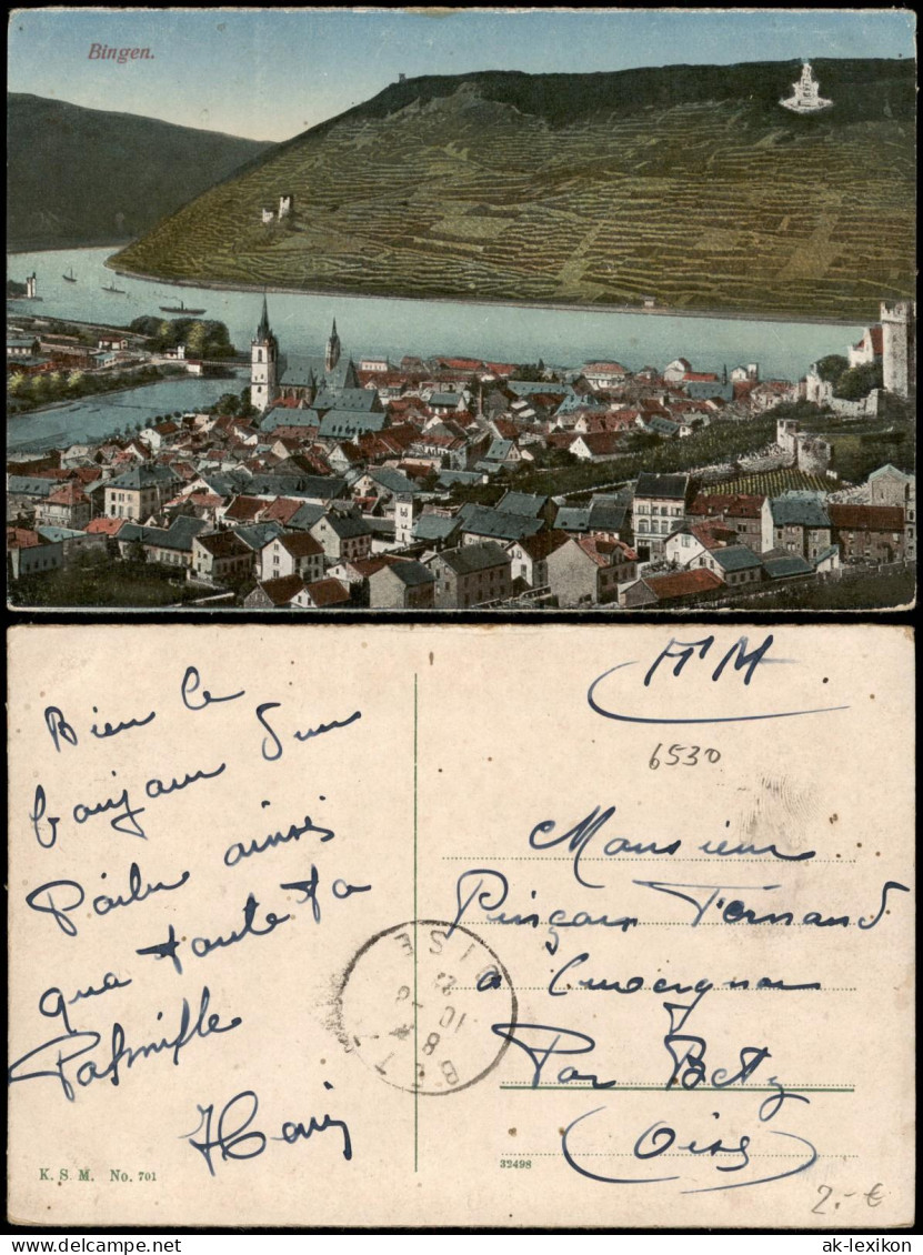 Ansichtskarte Bingen Am Rhein Panorama-Ansichten 1922 - Bingen