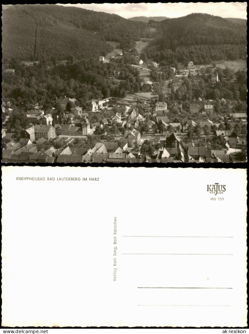 Ansichtskarte Bad Lauterberg Im Harz Panorama-Ansicht; Ort Im Harz 1960 - Bad Lauterberg