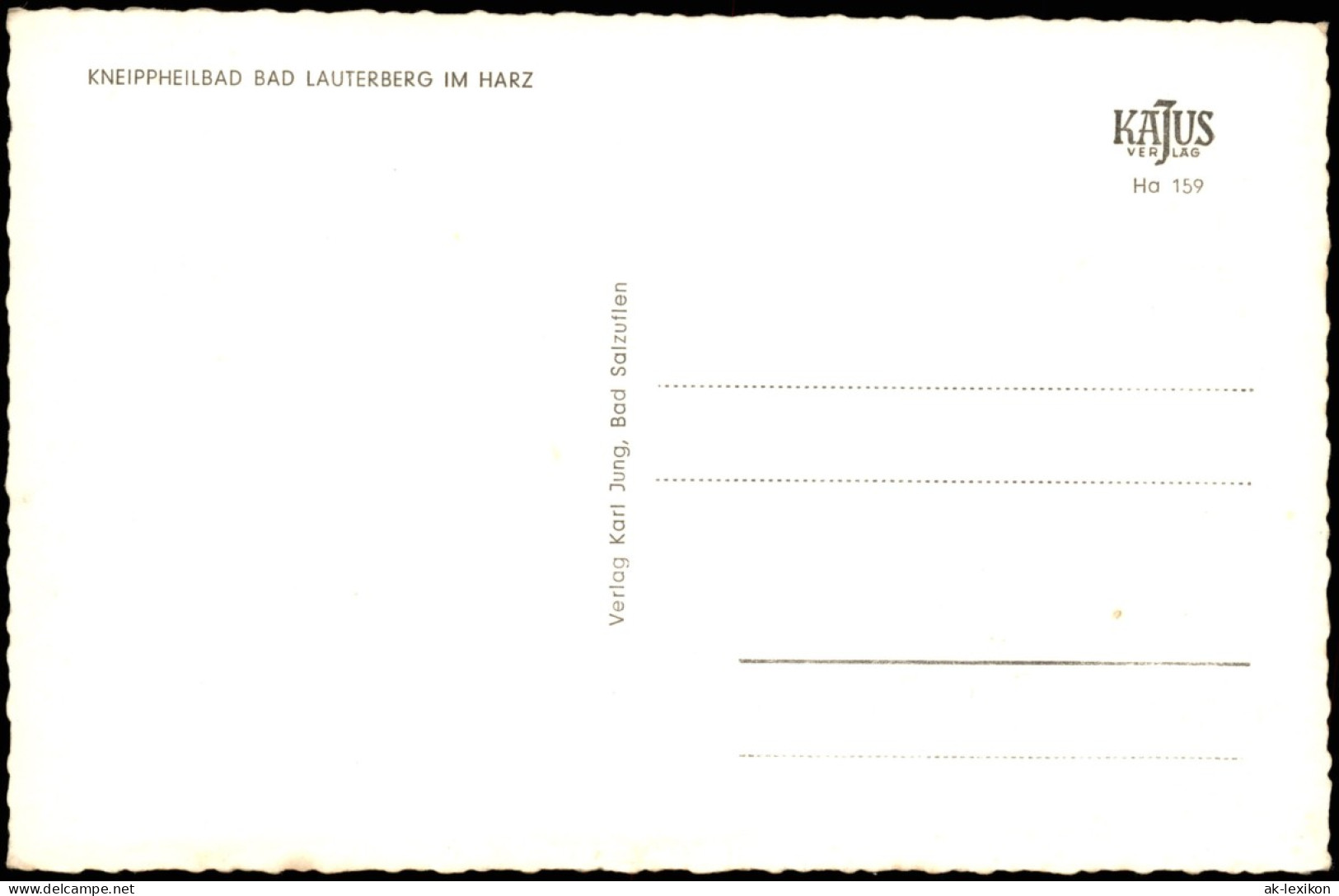 Ansichtskarte Bad Lauterberg Im Harz Panorama-Ansicht; Ort Im Harz 1960 - Bad Lauterberg