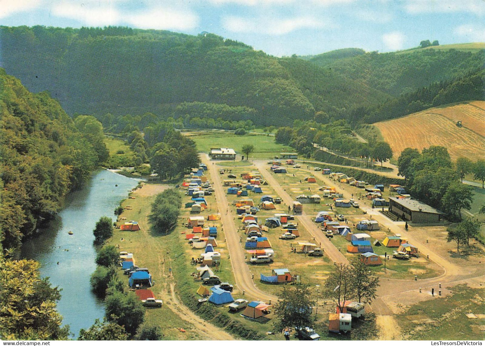 LUXEMBOURG - Vianden - Camping - Colorisé - Animé - Carte Postale - Vianden