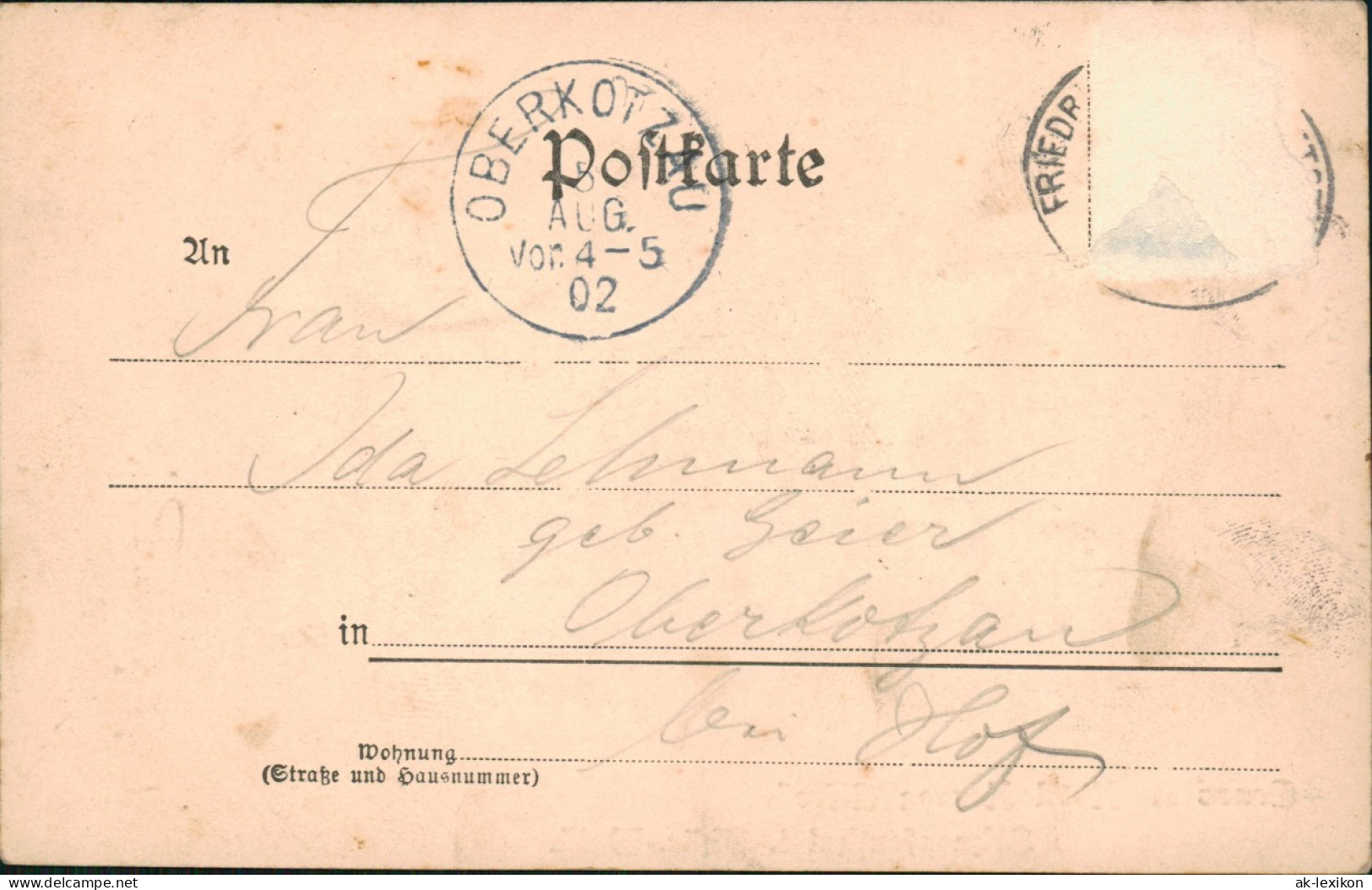 Schnepfenthal-Waltershausen Ortsansicht Mit Hotel Pension Herzog Alfred 1902 - Waltershausen