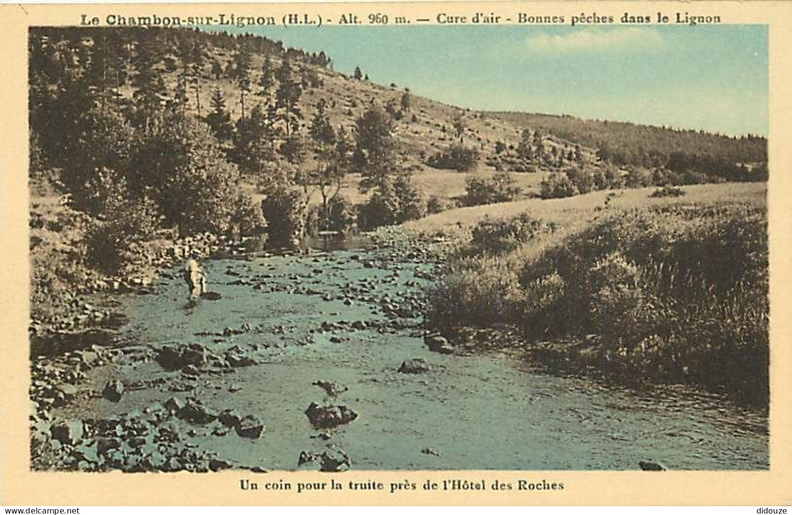 43 - Le Chambon Sur Lignon - Un Coin Pour La Truite Près De L'Hôtel Des Roches - CPA - Carte Neuve - Voir Scans Recto-Ve - Le Chambon-sur-Lignon