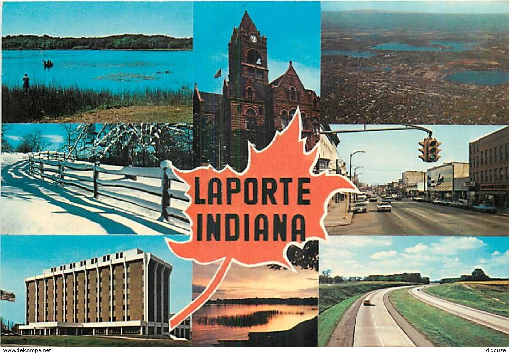 Etats Unis - La Porte - Multivues - Etat De L'Indiana - Indiana State - CPM - Carte Neuve - Voir Scans Recto-Verso - Autres & Non Classés