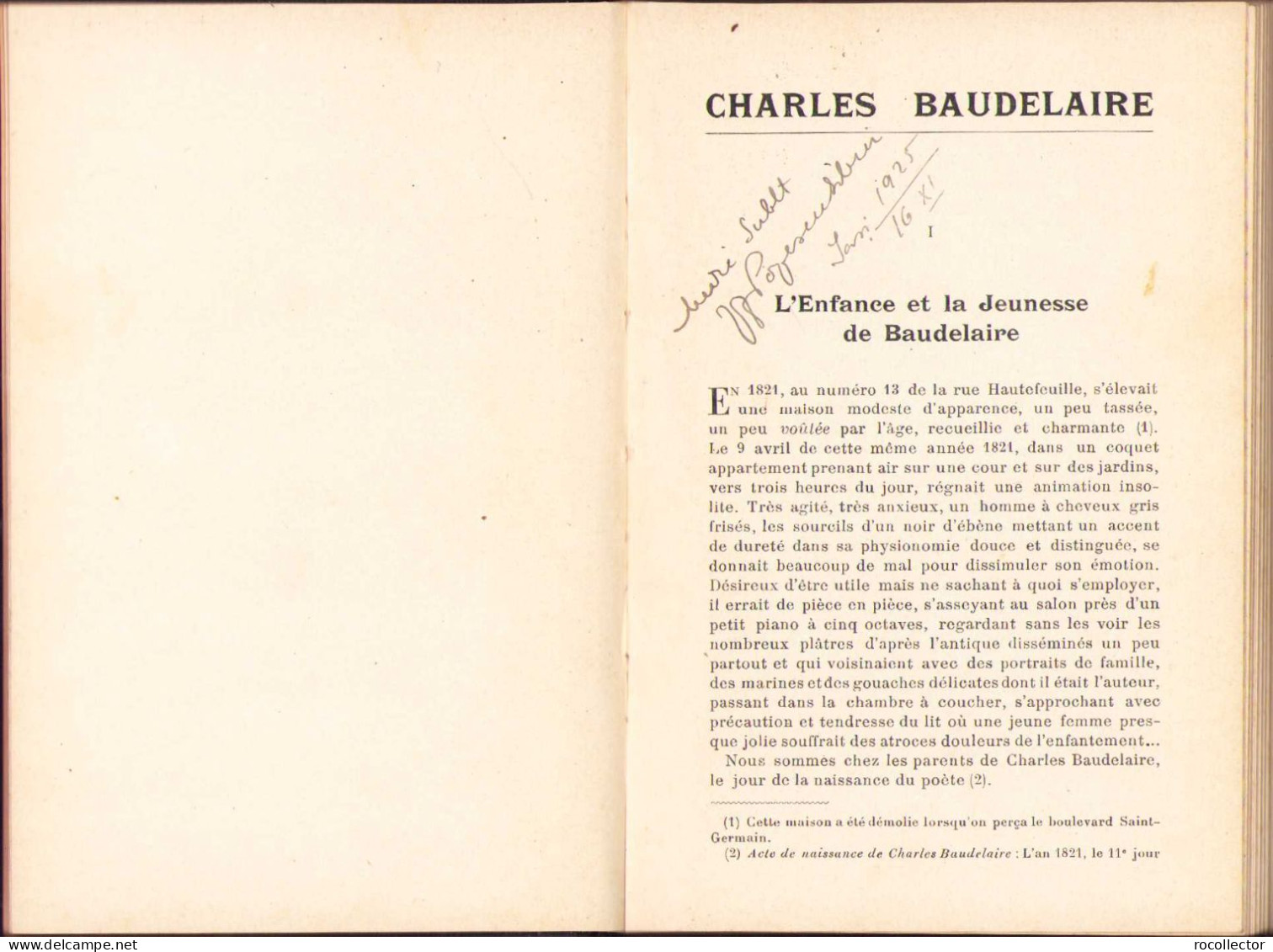 Charles Baudelaire 40 Portraits Et Documents Par Alphonse Séché Et Jules Bertaut C671 - Alte Bücher