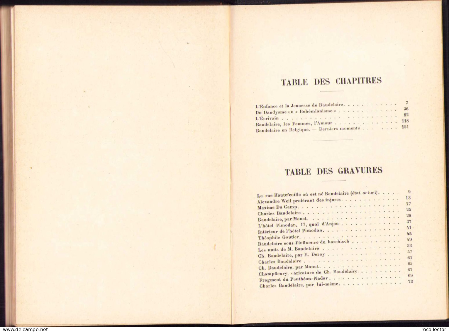 Charles Baudelaire 40 Portraits et Documents par Alphonse Séché et Jules Bertaut C671