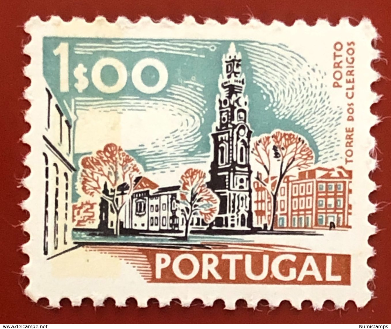 Portugal - Torre Dos Clérigos, Porto - 1972 - Unused Stamps