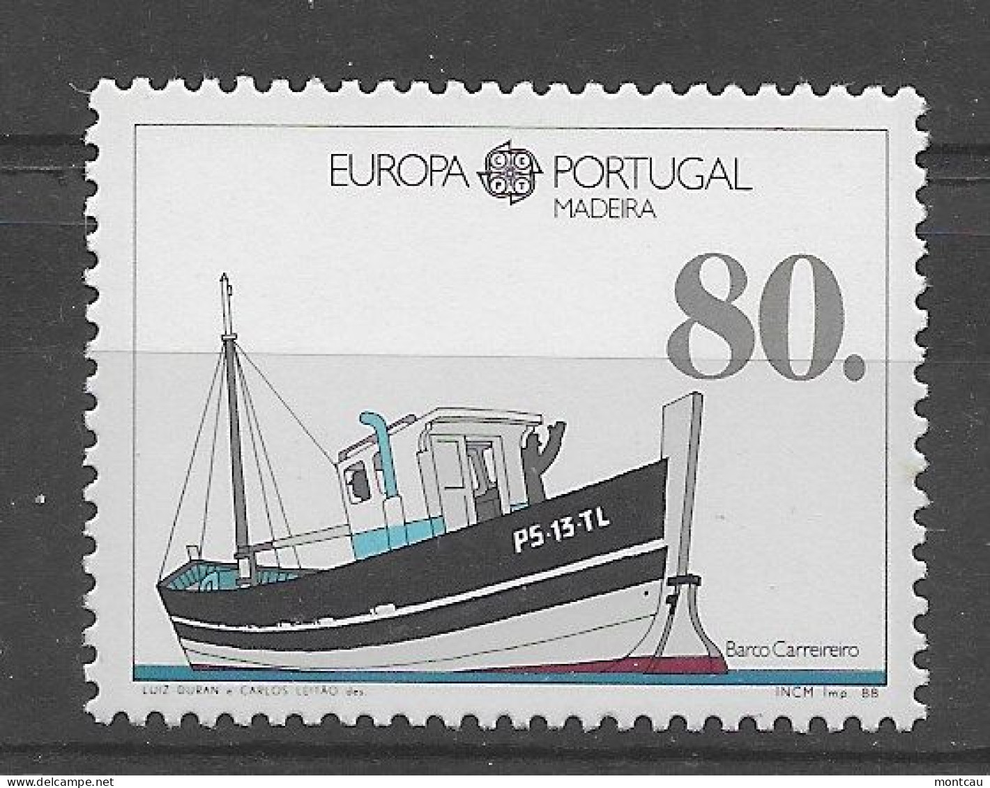 Madeira 1988.  Europa Mi 118  (**) - 1988