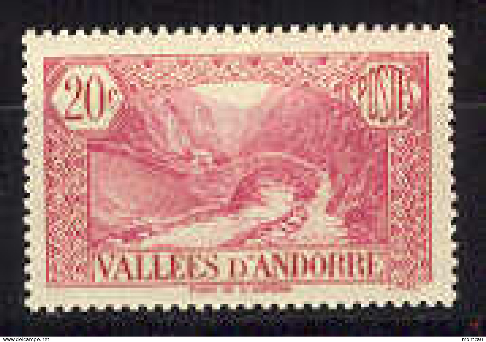 Andorra -Franc 1939 Lanscape Yvert 30 (**) - Nuovi