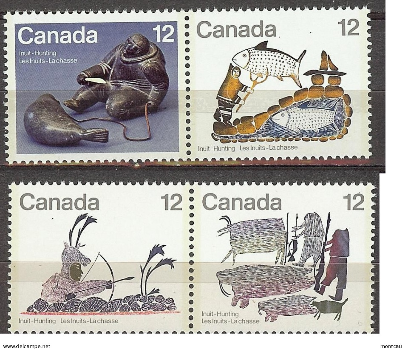 Canada 1977. Inuits . Sc=749-52 (**) - Neufs