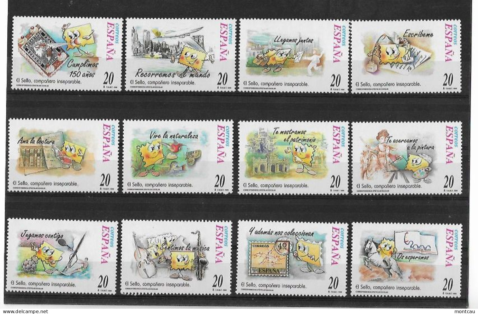 Spain 1999 Corresp. Epistolar Ed 3665-75 (**) - Ungebraucht