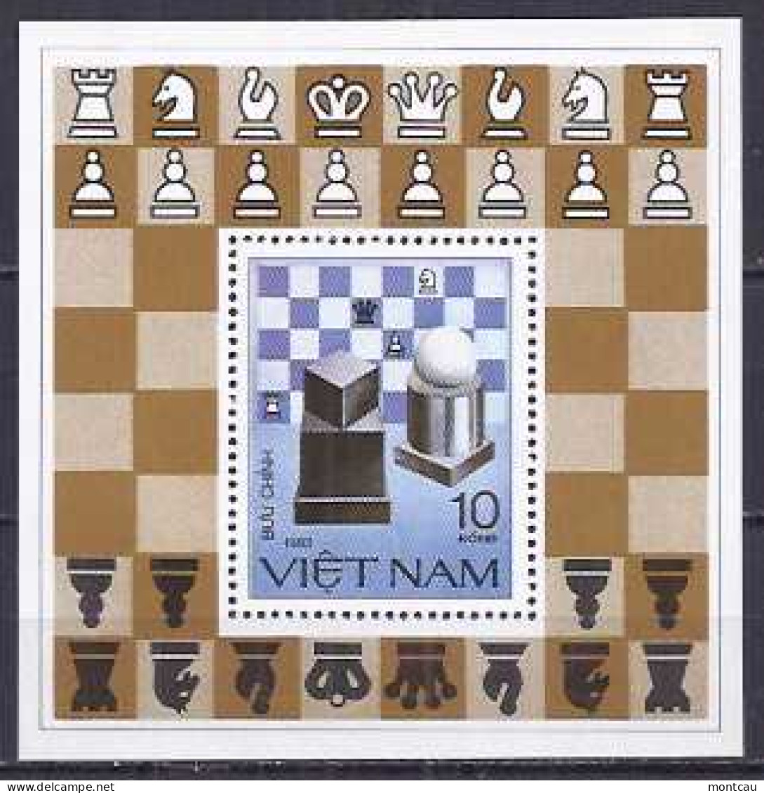 Chess Vietnam 1983 - Piezas (**) - Schaken