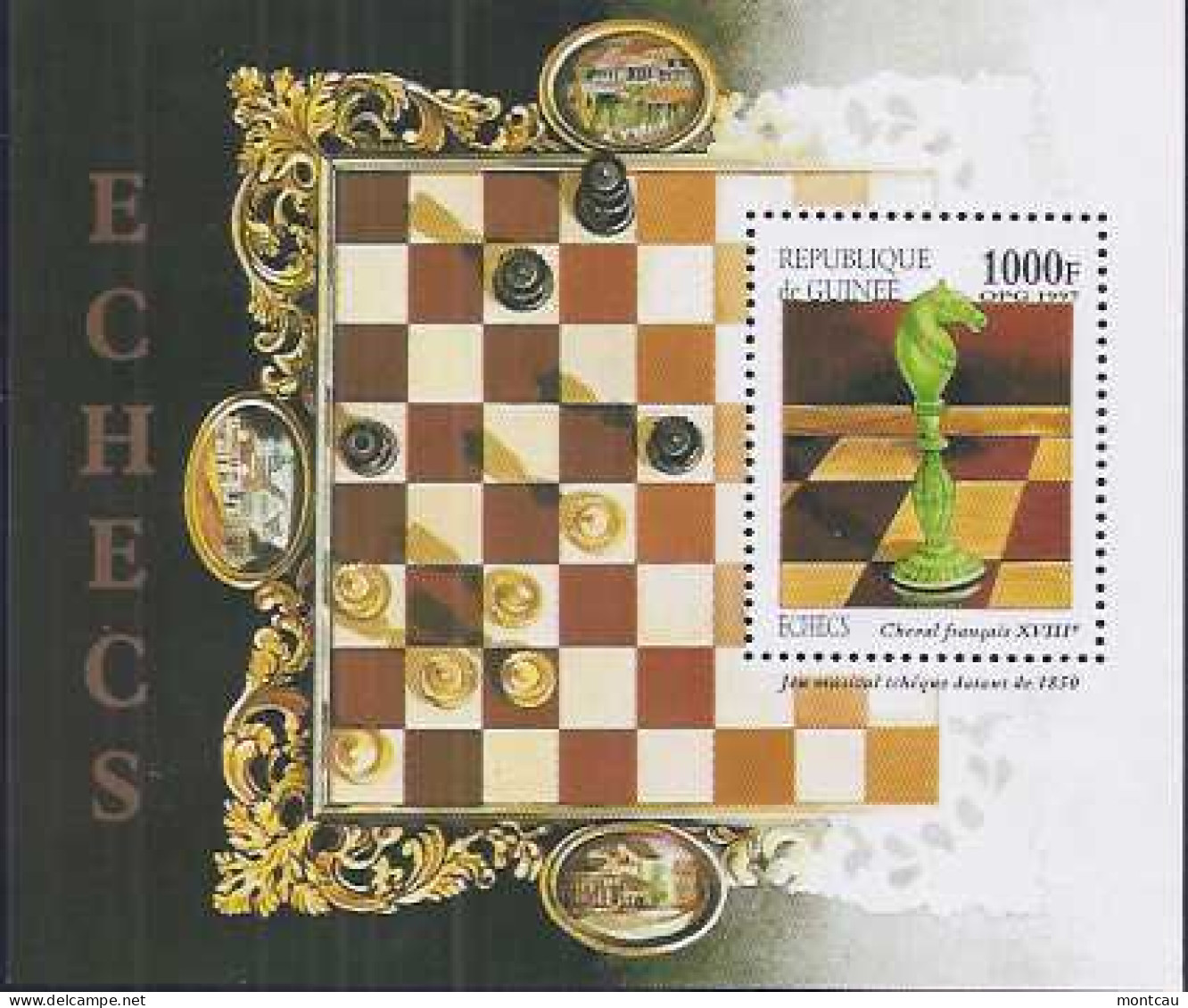 Chess Guinea Rep 1997 - Piezas Ajedrez - Ajedrez