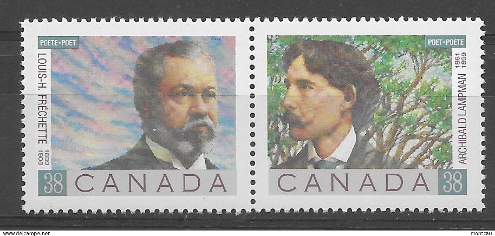 Canada 1989. Poetas . Sc=1244a (**) - Unused Stamps
