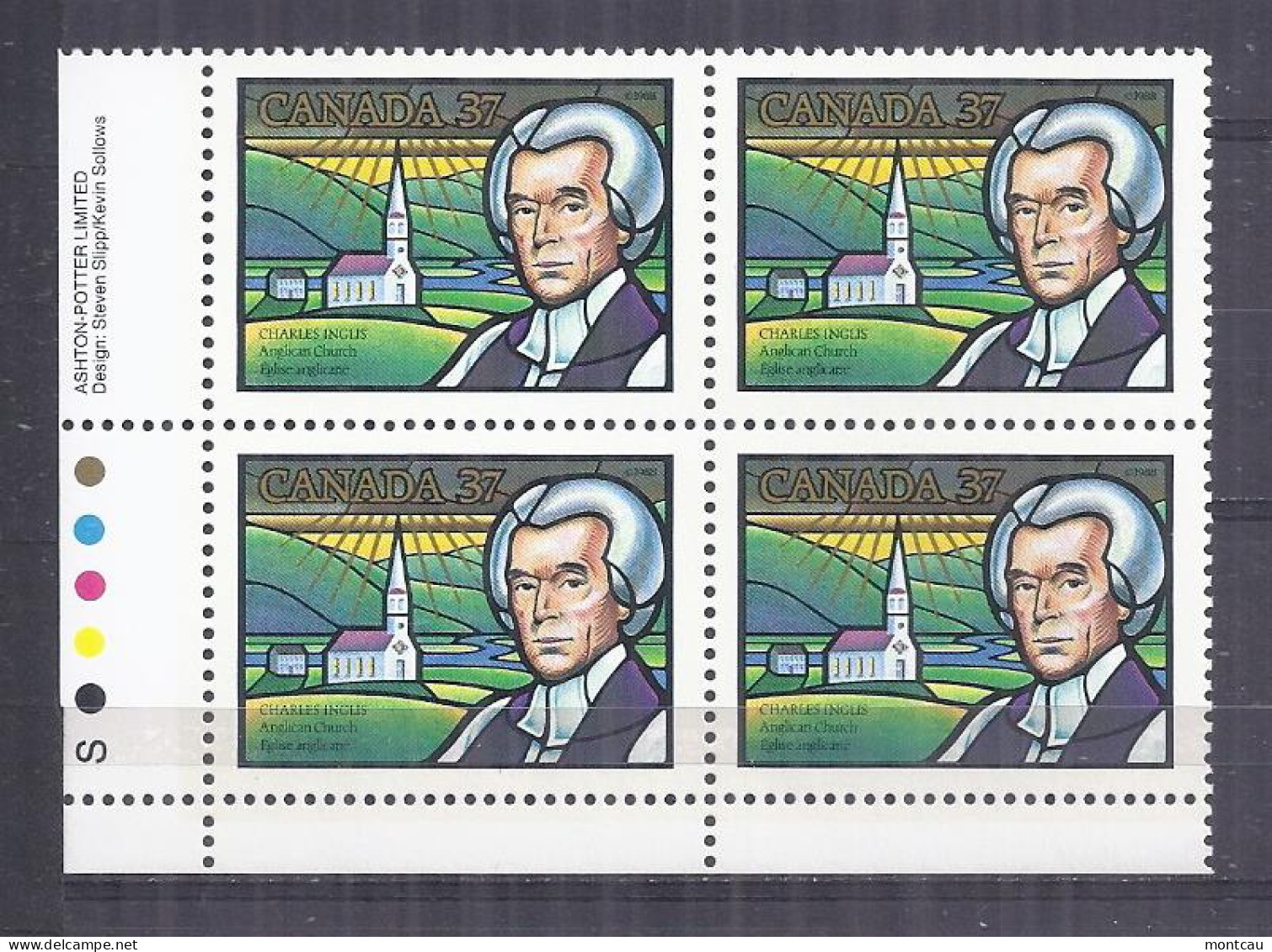 Canada 1988. Charles Inglis . Sc=1226 (**) - Unused Stamps