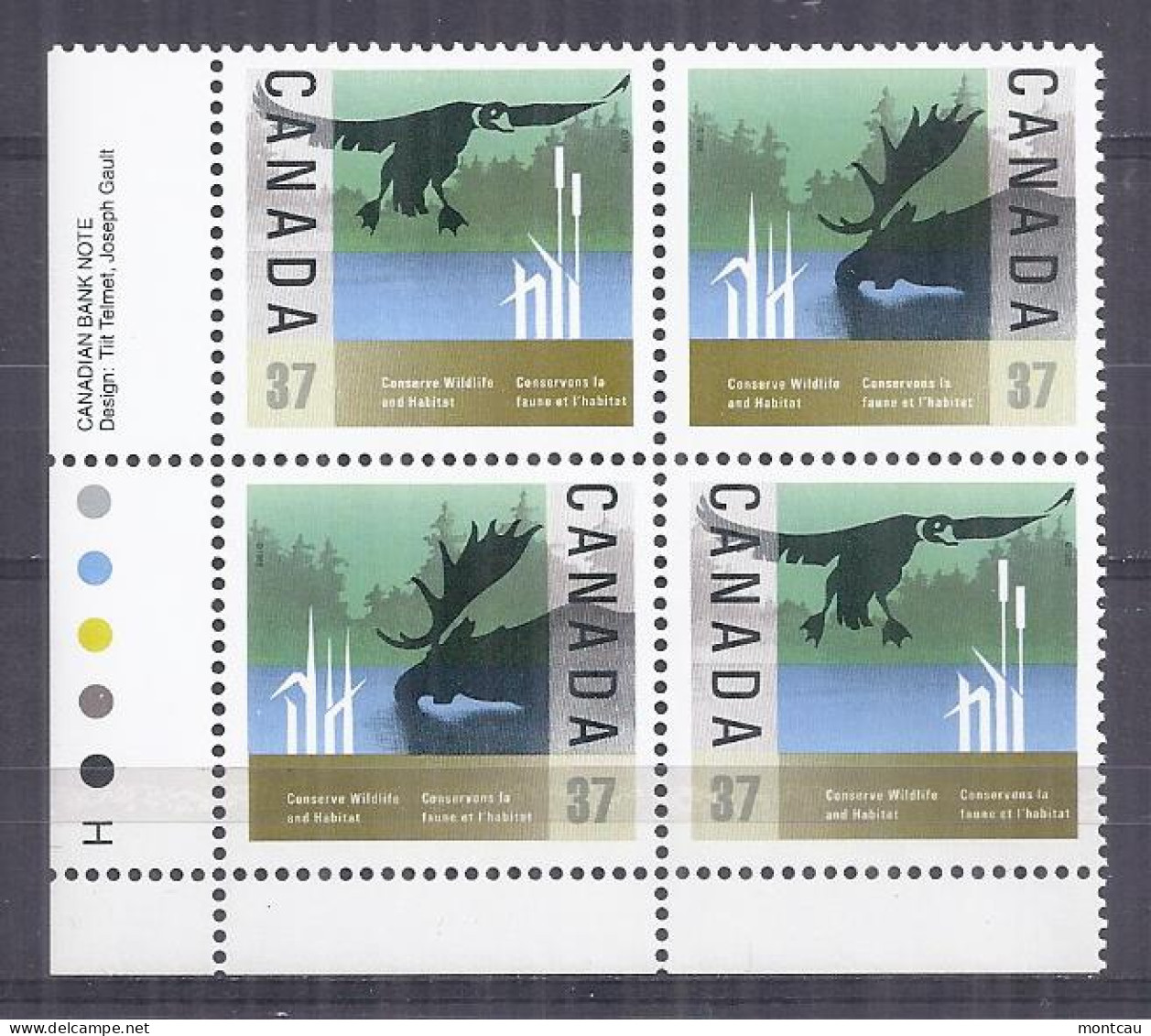 Canada 1988. Medio Ambiente . Sc=1205a (**) - Nuovi