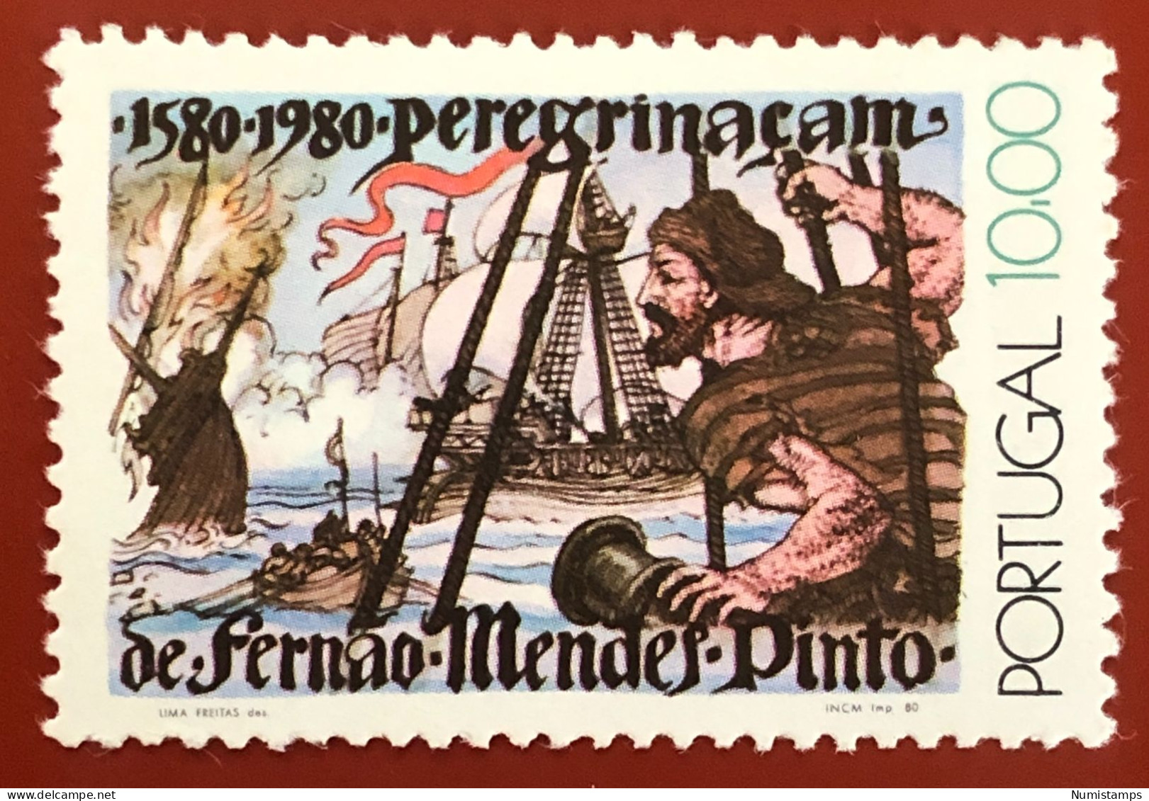 Portugal -  4th Centenary Of The "pilgrimage" Of Fernao Mendes Pinto - 1980 - Neufs