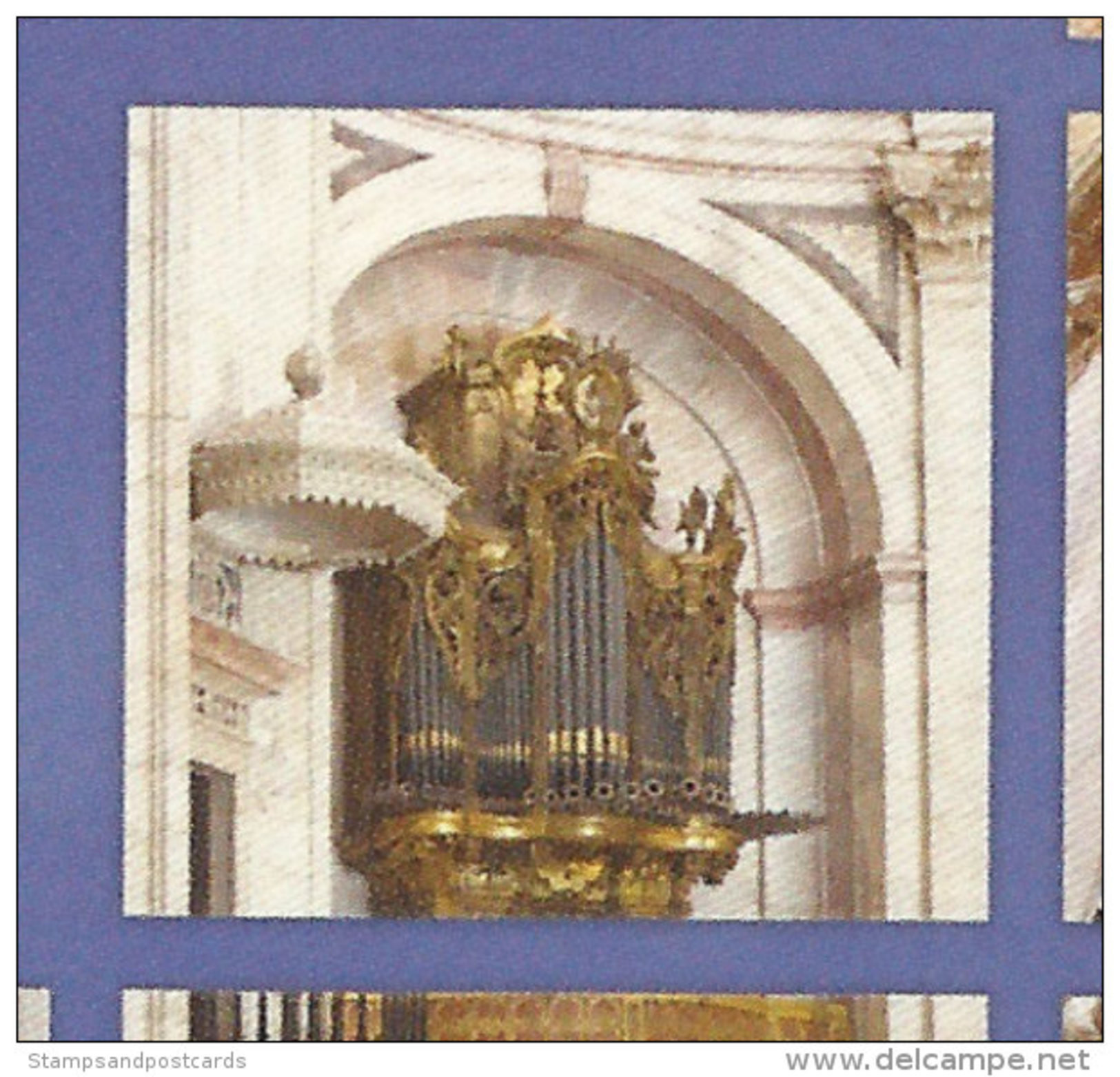 Portugal Entier Postal 2016 Panthéon Nationale Orgue D' église Musique Stationery National Pantheon Church Organ Music - Musica