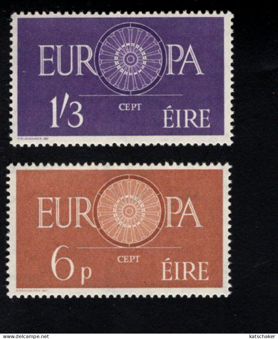 2000384168 1960  SCOTT 175 176 (XX) POSTFRIS  MINT NEVER HINGED -  EUROPA ISSUE - Unused Stamps