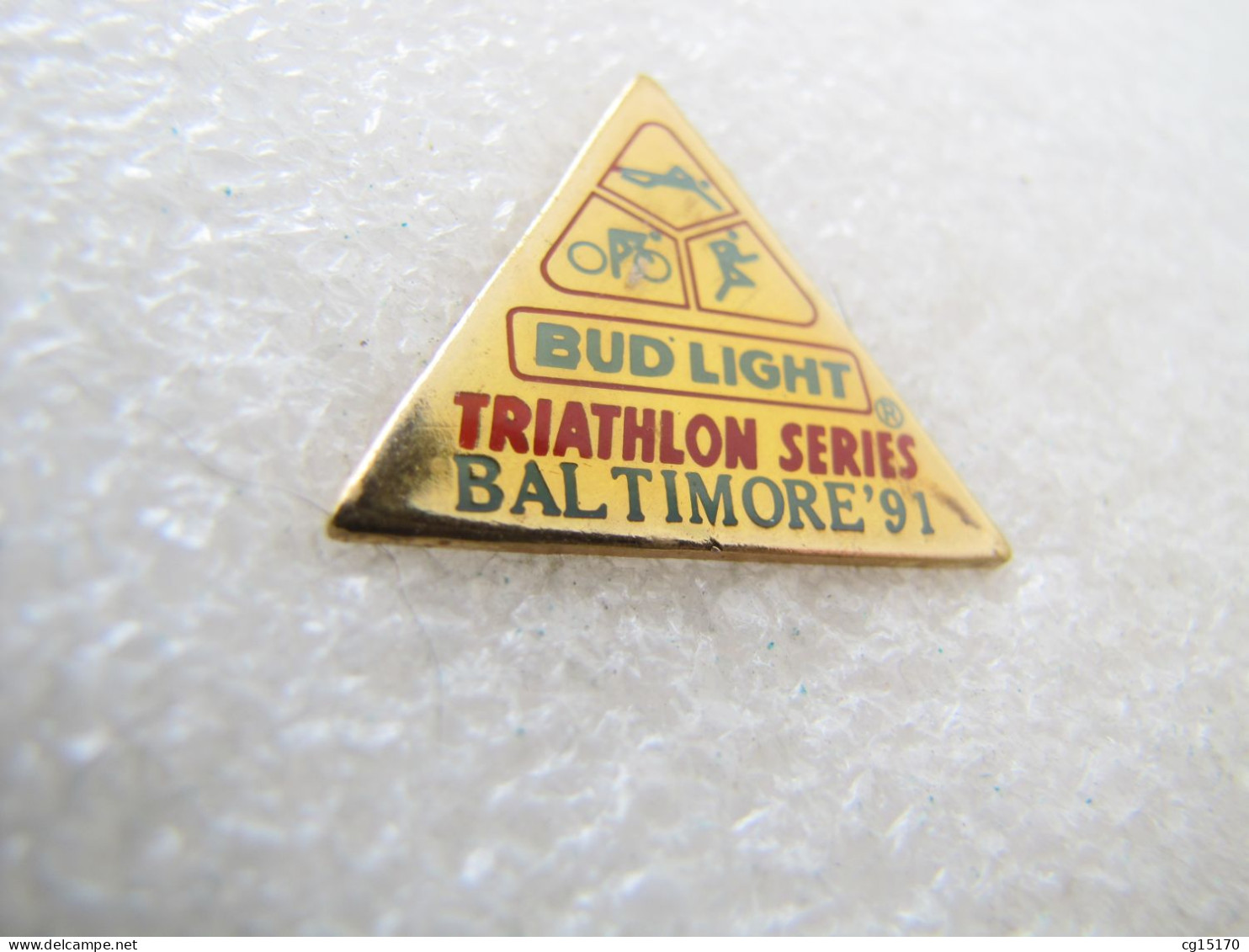 PIN'S      BUD LIGHT BIÈRE   TRIATHLON  BALTIMORE   91 - Other & Unclassified