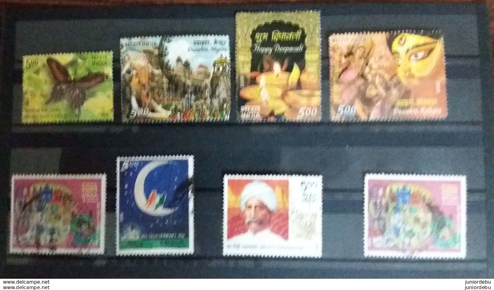 India - 2008 - 17 Different Commemorative Stamps. - USED. ( D ).- Condition As Per Scan. ( OL 16.10.18 ) - Gebruikt