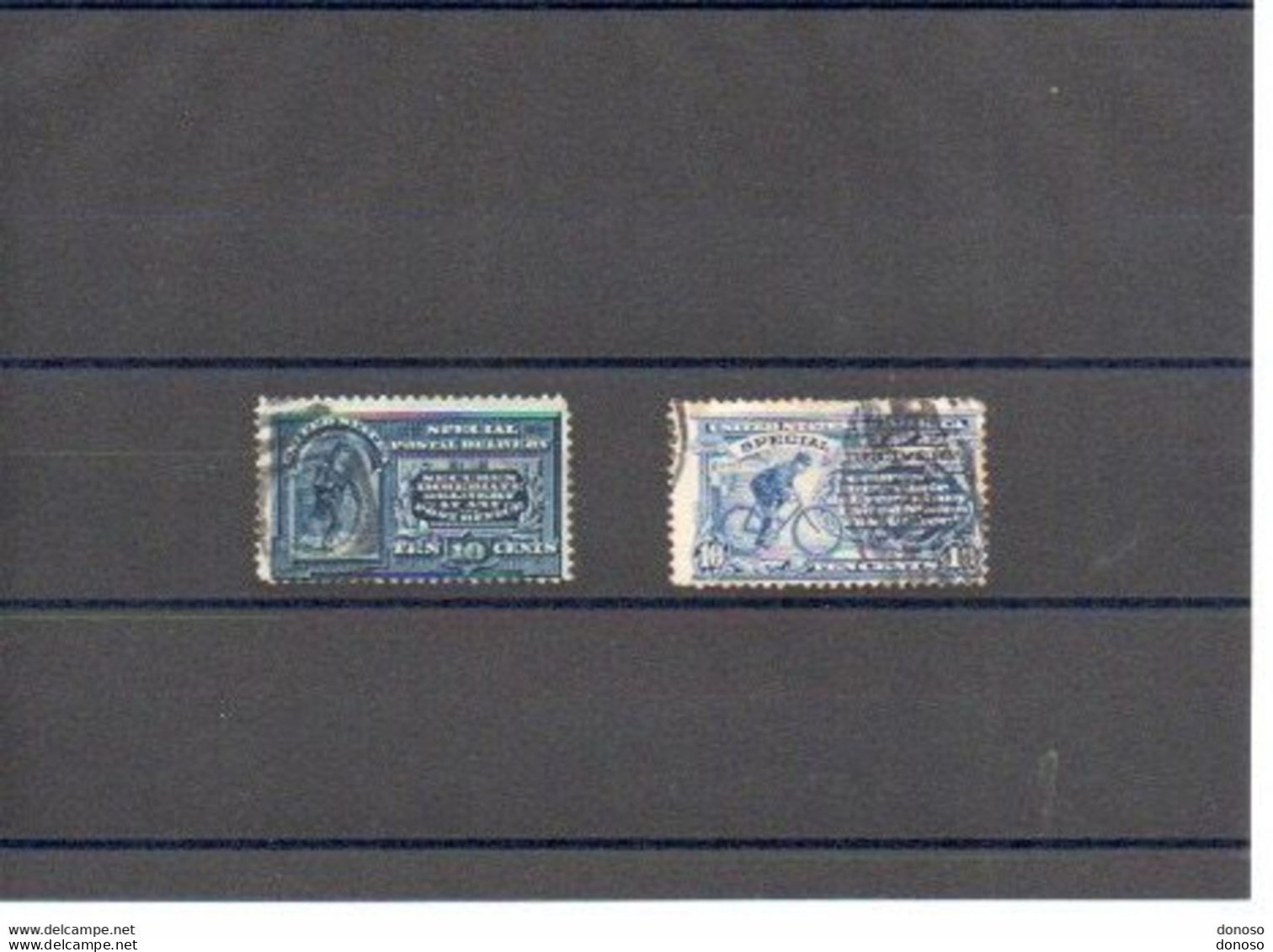 USA 1884-1902 Yvert EXPRESS 7 + 9  Cote : 4,40 Euros - Espressi & Raccomandate