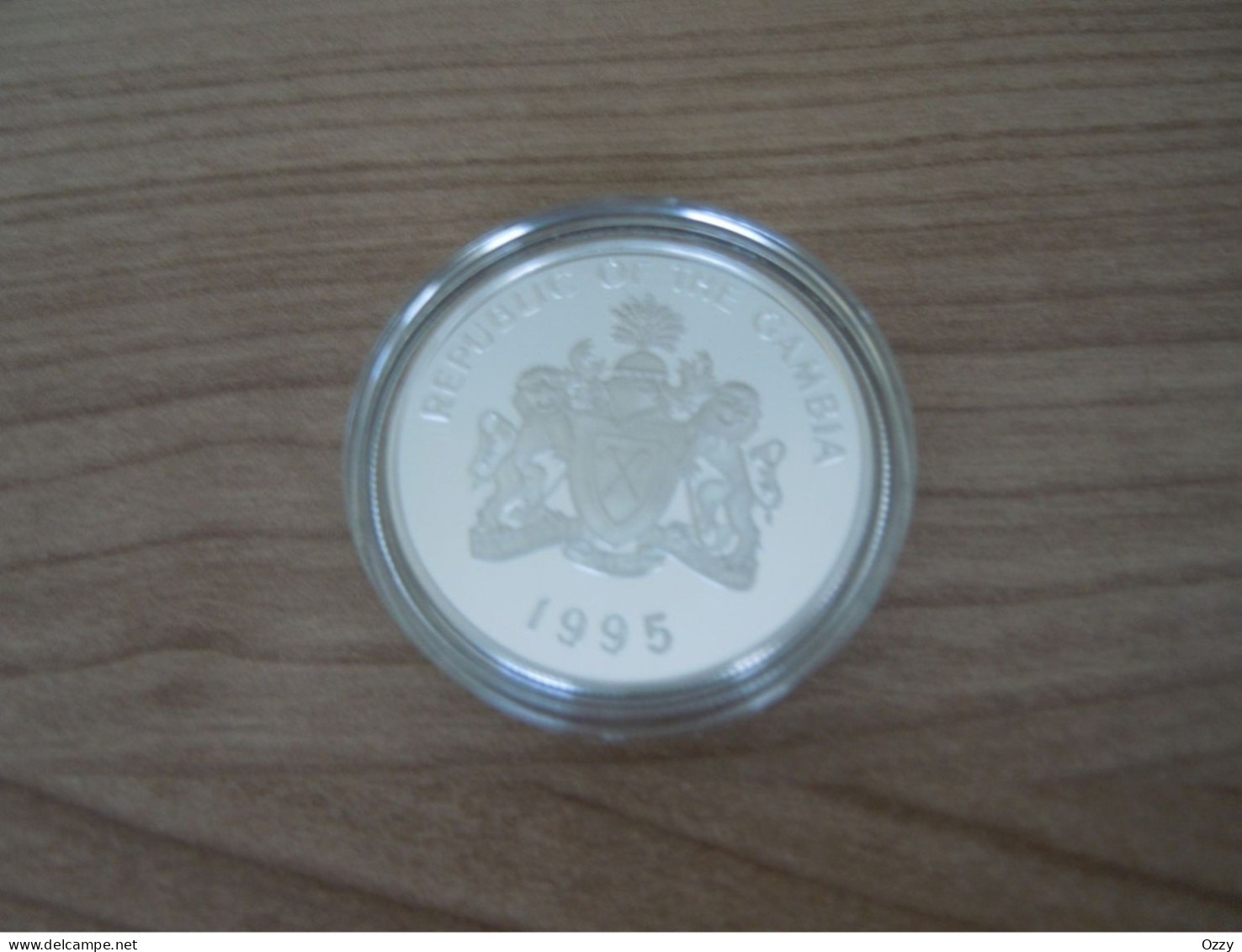 20Dalasis Gambia 1995 Silver Proof Coin UN 50The Anniversary - Andere - Afrika