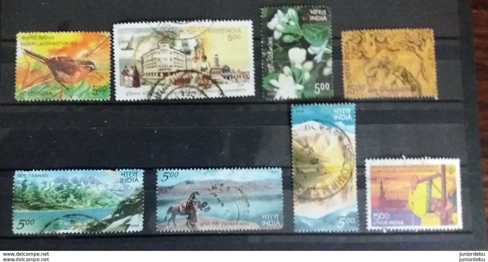 India - 2006 - 8 Different Commemorative Stamps. - USED. ( D ). ( OL 16.10.18 ) - Gebruikt
