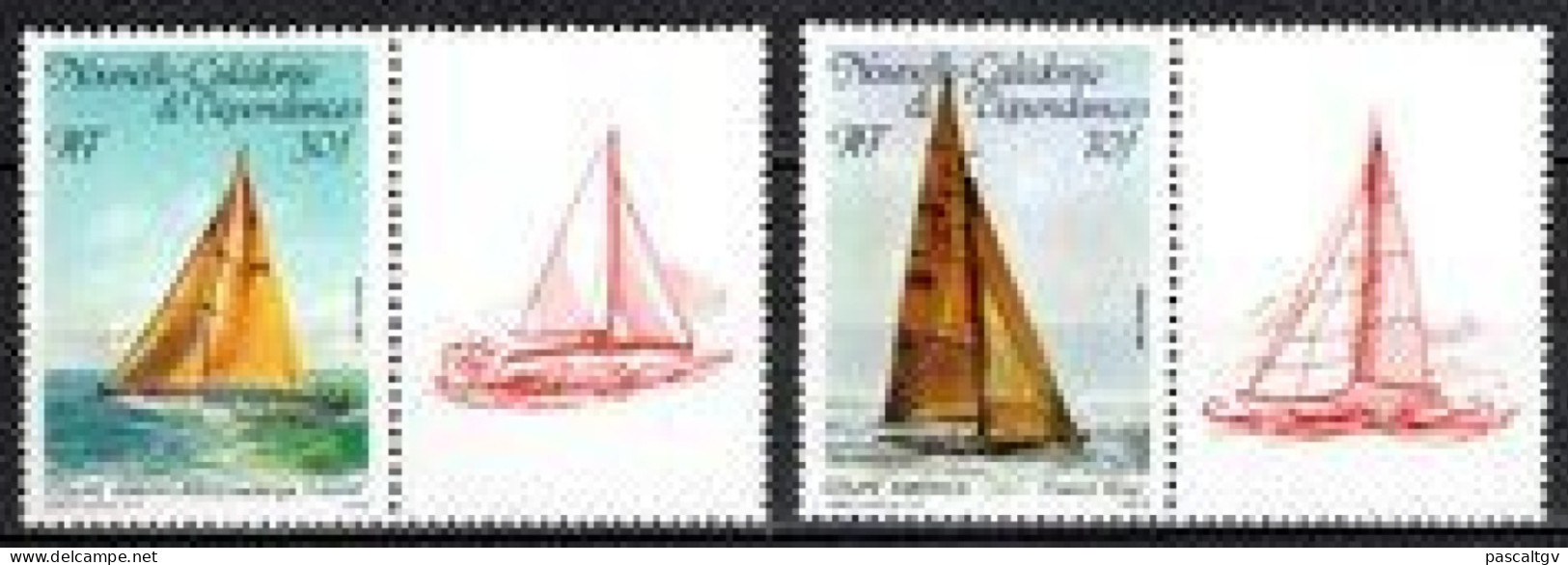 Nouvelle Calédonie - 1987 - Paire N°531/532 ** - Unused Stamps