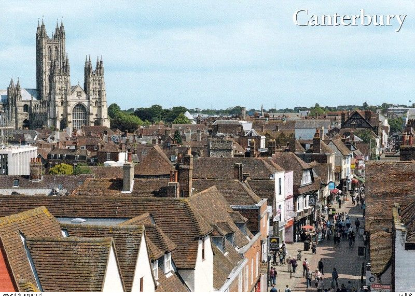 1 AK England * Canterbury From The West Gate * - Canterbury