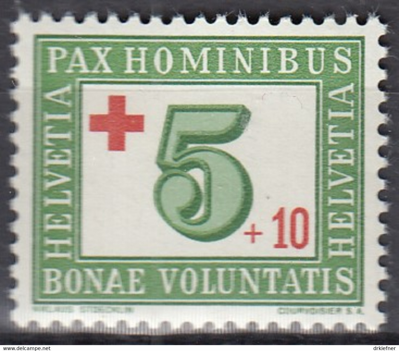 SCHWEIZ  464, Postfrisch **, Rotes Kreuz 1945 - Ungebraucht