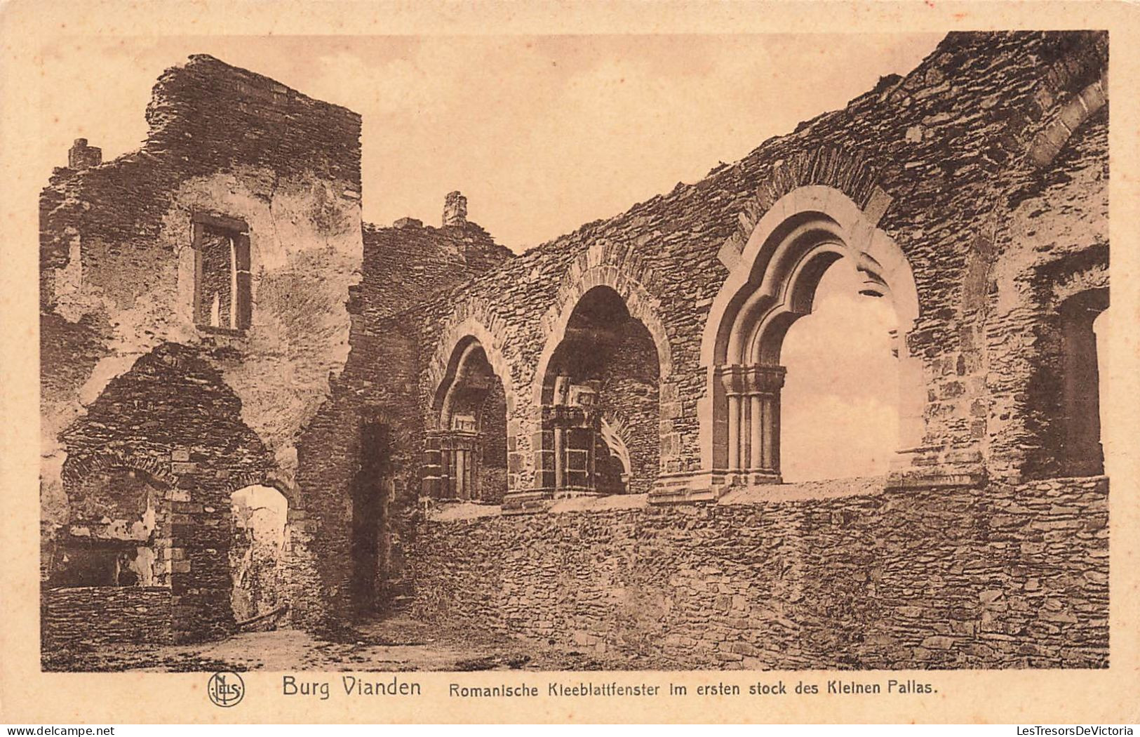 LUXEMBOURG - Vianden - Burg Vianden - Carte Postale Ancienne - Vianden