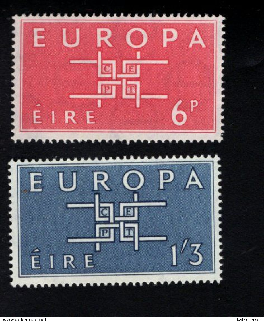 2000393177 1963  SCOTT 188 189 (XX) POSTFRIS  MINT NEVER HINGED -  EUROPA ISSUE - Ongebruikt