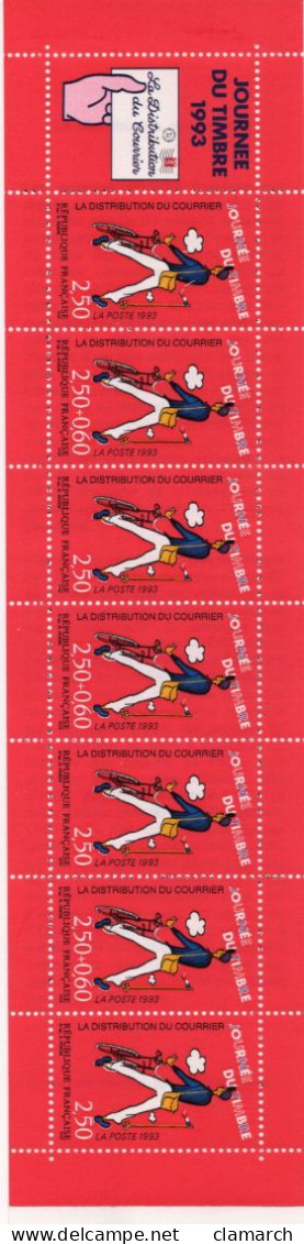 FRANCE NEUF-Bande Carnet 1994 Journée Du Timbre N° 2865A- Cote Yvert 16.50 - Dag Van De Postzegel