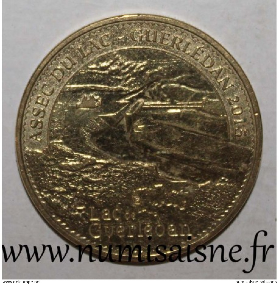 22 - MUR DE BRETAGNE - Assec Du Lac - Guerlédan - Monnaie De Paris - 2015 - 2015