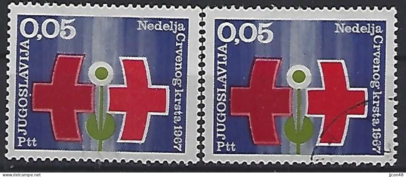 Jugoslavia 1967  Zwangszuschlagsmarken (**)+(o)  Mi.33 - Liefdadigheid