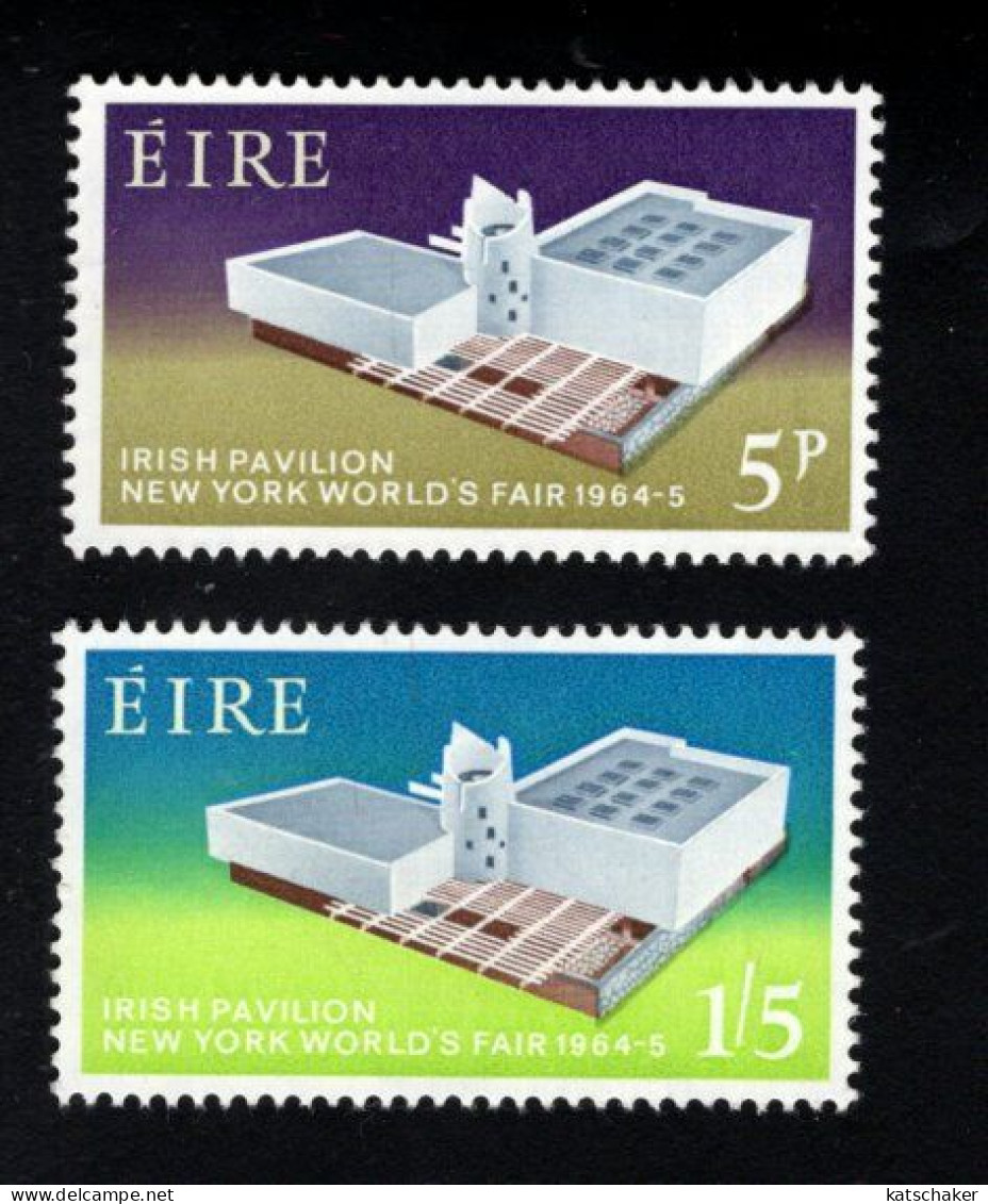 2000394812 1964  SCOTT 194 195 (XX) POSTFRIS  MINT NEVER HINGED -  NEW YORK WORLD'S FAIR - IRISH PAVILION - Unused Stamps