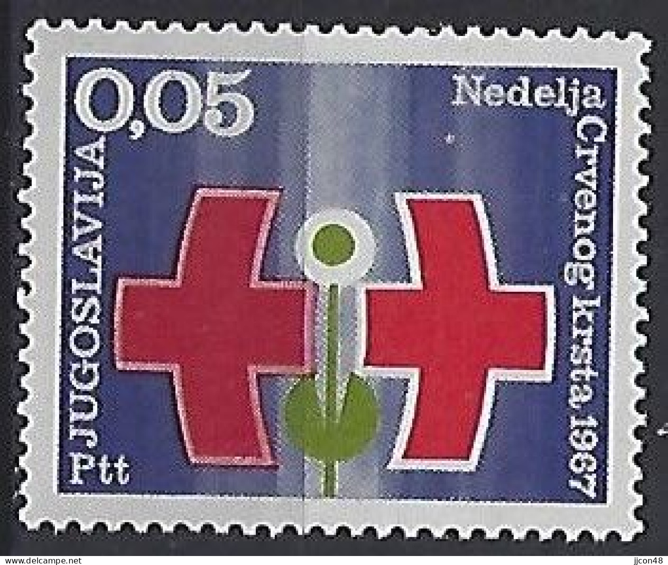 Jugoslavia 1967  Zwangszuschlagsmarken (**) MNH  Mi.33 - Liefdadigheid