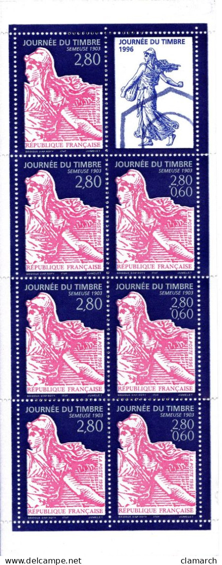 FRANCE NEUF-Bande Carnet 1996 Journée Du Timbre N° 2992- Cote Yvert 17.00 - Dag Van De Postzegel