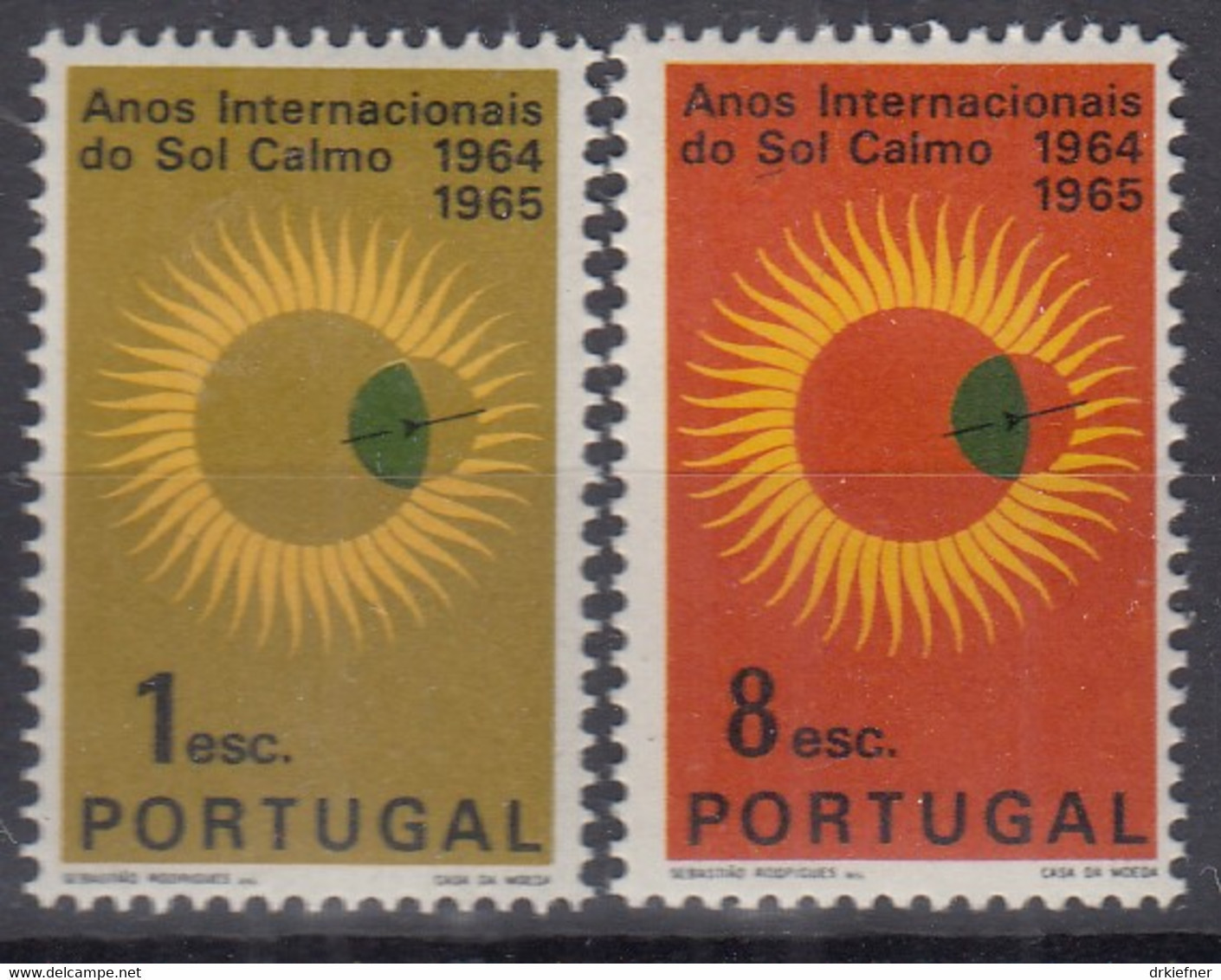 PORTUGAL 966-967, Postfrisch **, Jahre Der Ruhigen Sonne, 1964 - Neufs