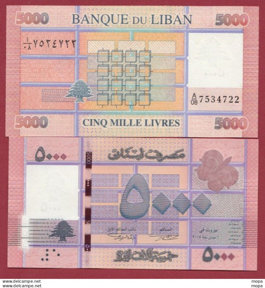 Liban --5000 Livres 2021  ---NEUF/UNC (91) - Liban
