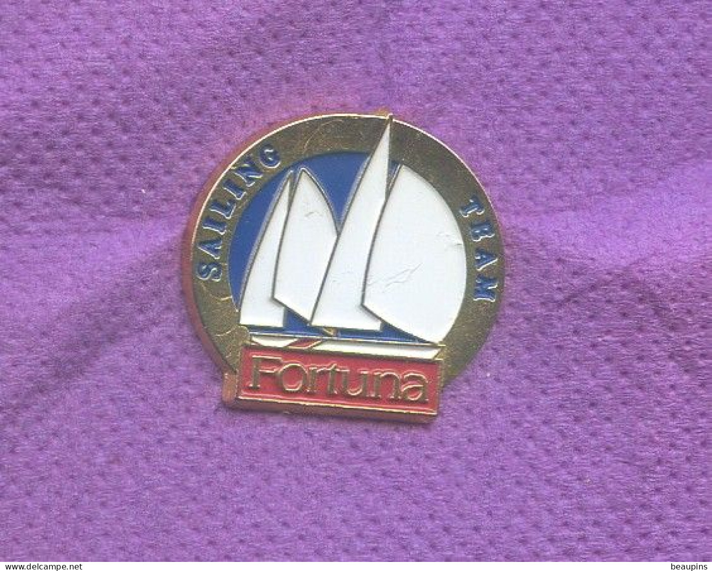 Rare Pins Voile Voilier Team Fortuna N550 - Voile