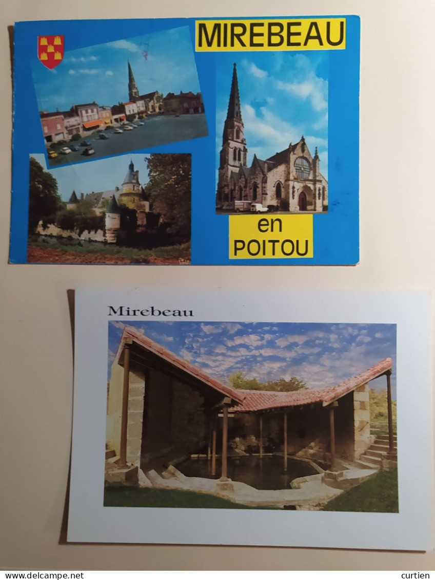 MIREBEAU . 86 . Lot De 2 Cartes - Mirebeau