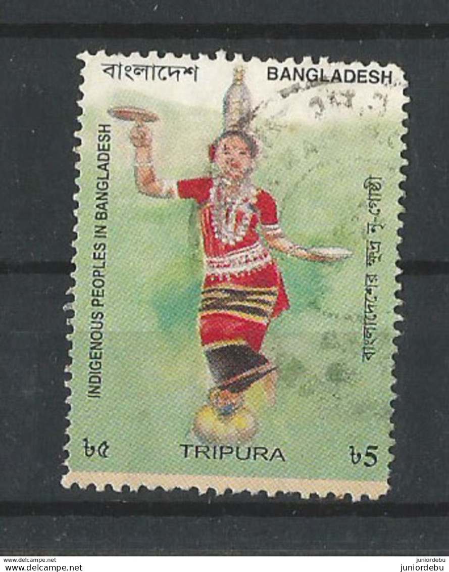 Bangladesh - 2010 - Indigenous People Of Bangladesh - USED. ( CP 5 ) ( Condition As Per Scan ) (OL 17.6.17 ) - Bangladesch