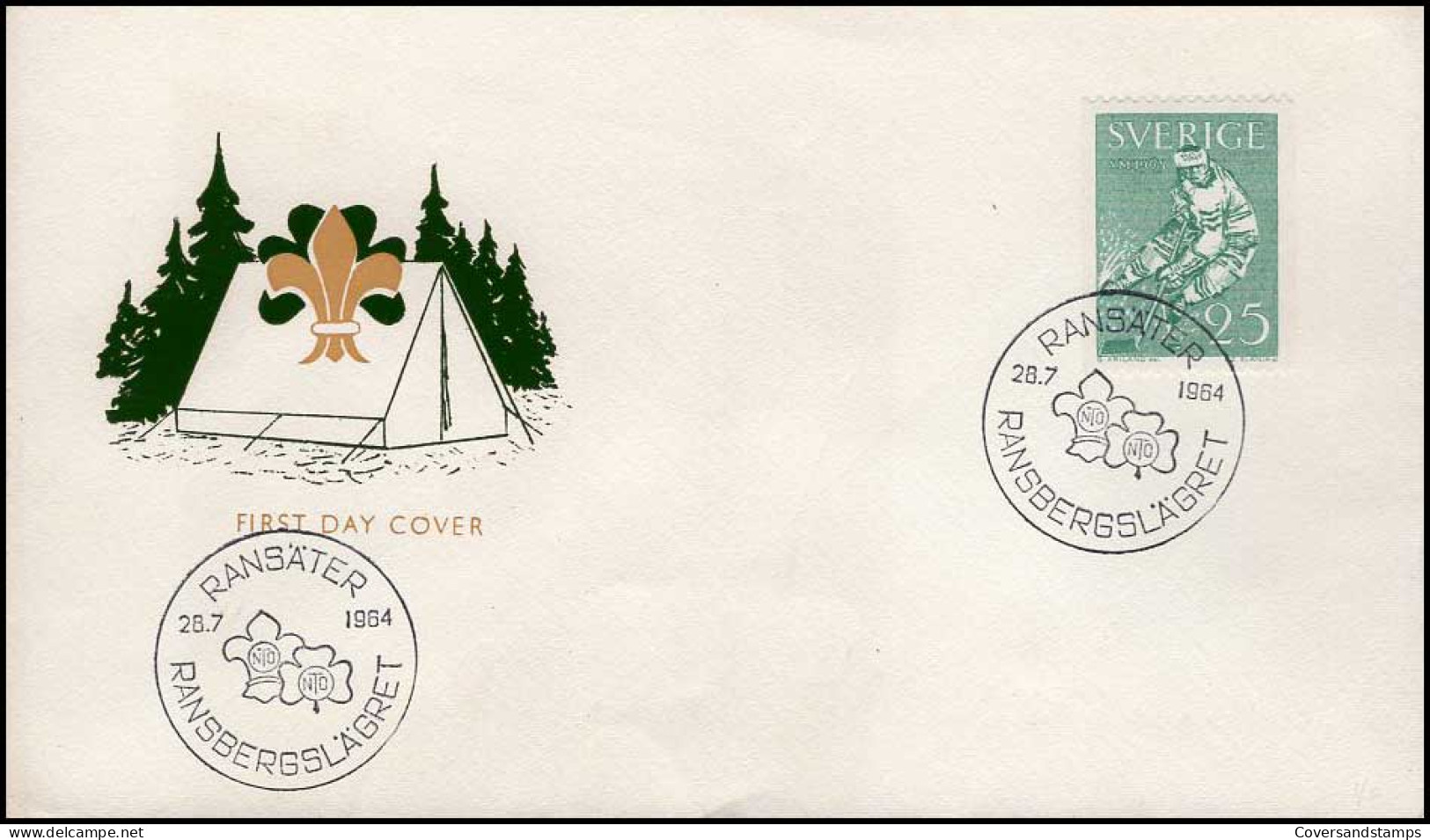 Zweden - FDC - Scouts - Covers & Documents