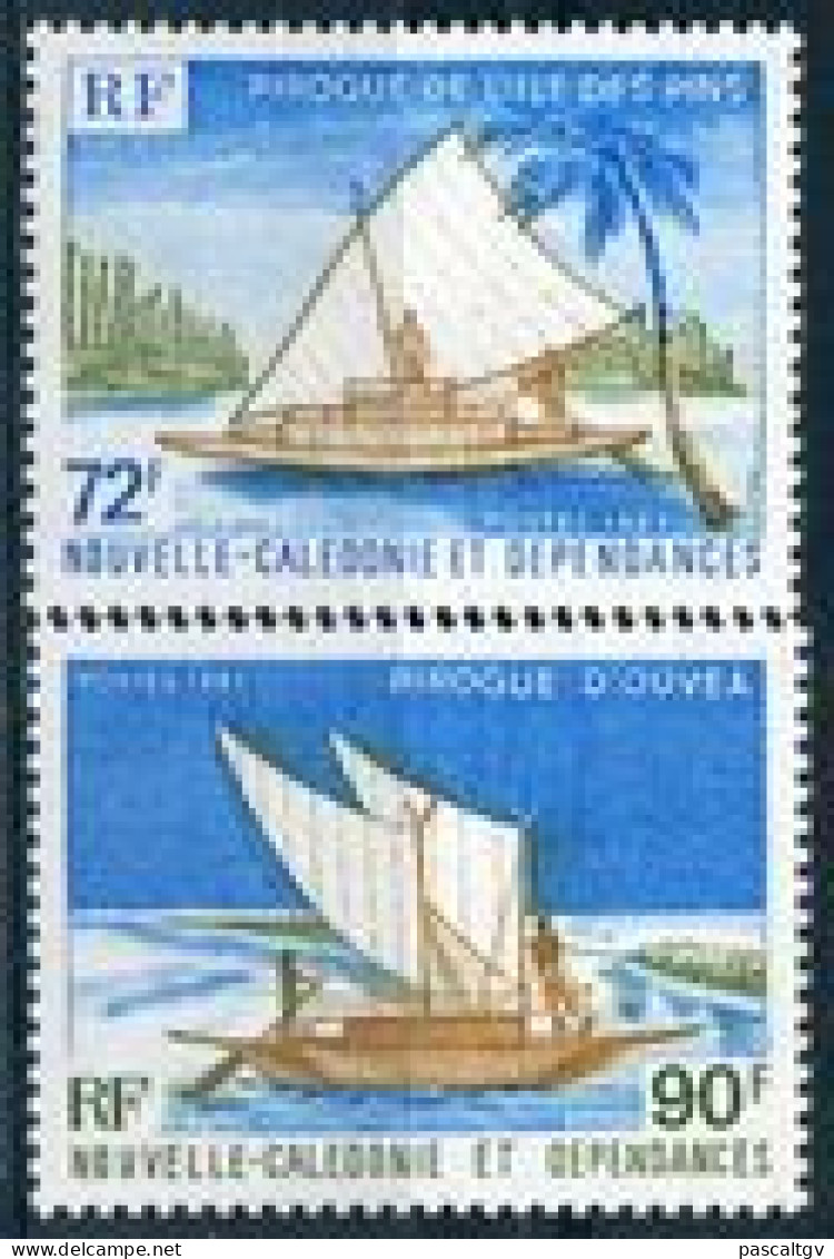 Nouvelle Calédonie - 1987 - Paire N°535/536 ** - Neufs