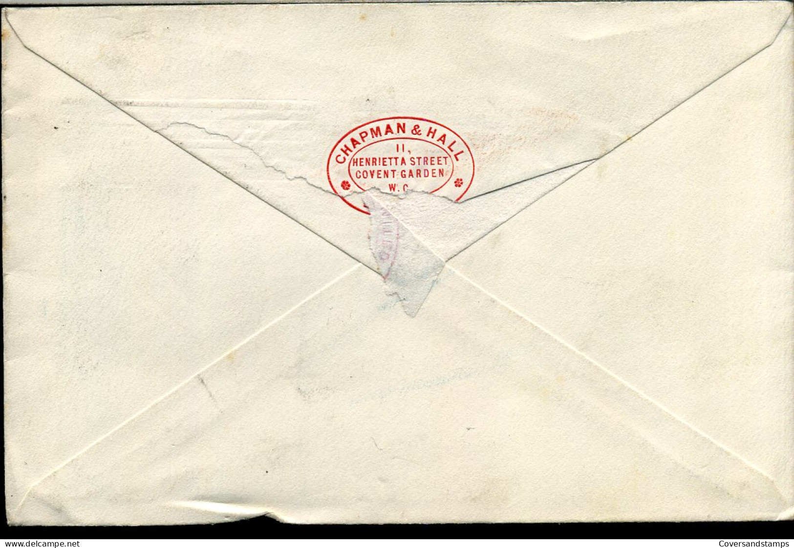 Cover To Berlin - 'Chapman & Hall, Covent Garden, London' - Storia Postale